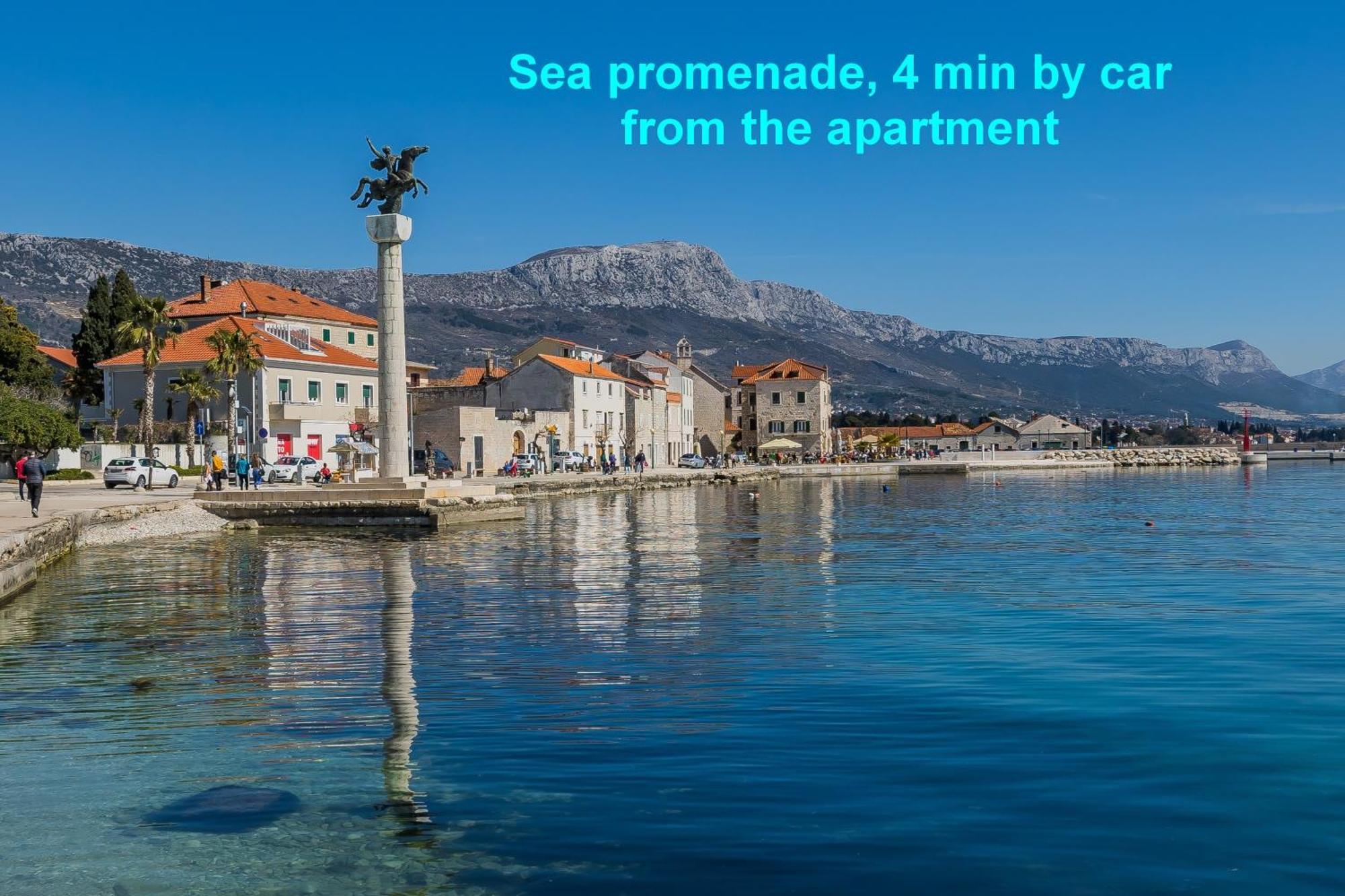 Modern Apartment Nikola In A Quiet Area Kaštel Stari Dış mekan fotoğraf